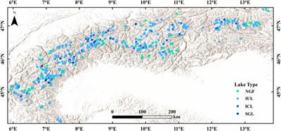 Spatially and Temporally Resolved Monitoring of Glacial Lake Changes in Alps During the Recent Two Decades